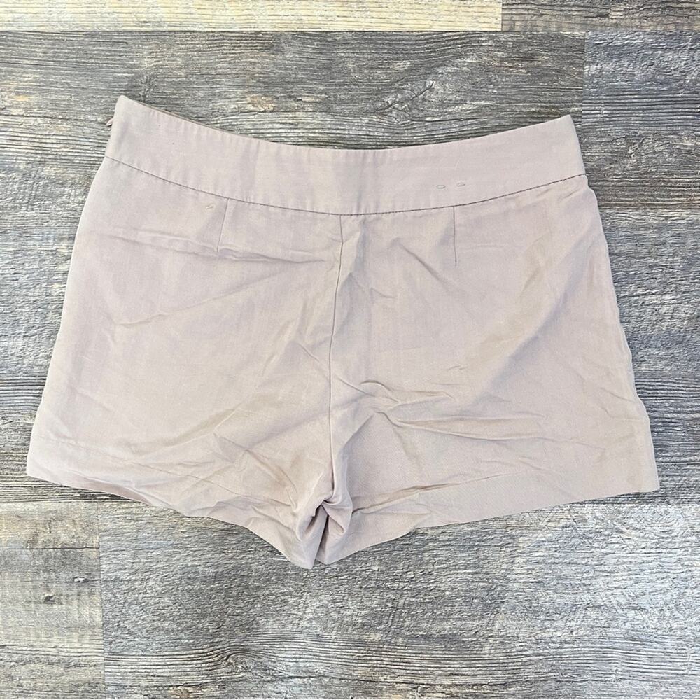 Gap tan flat front dress short size 0 B48